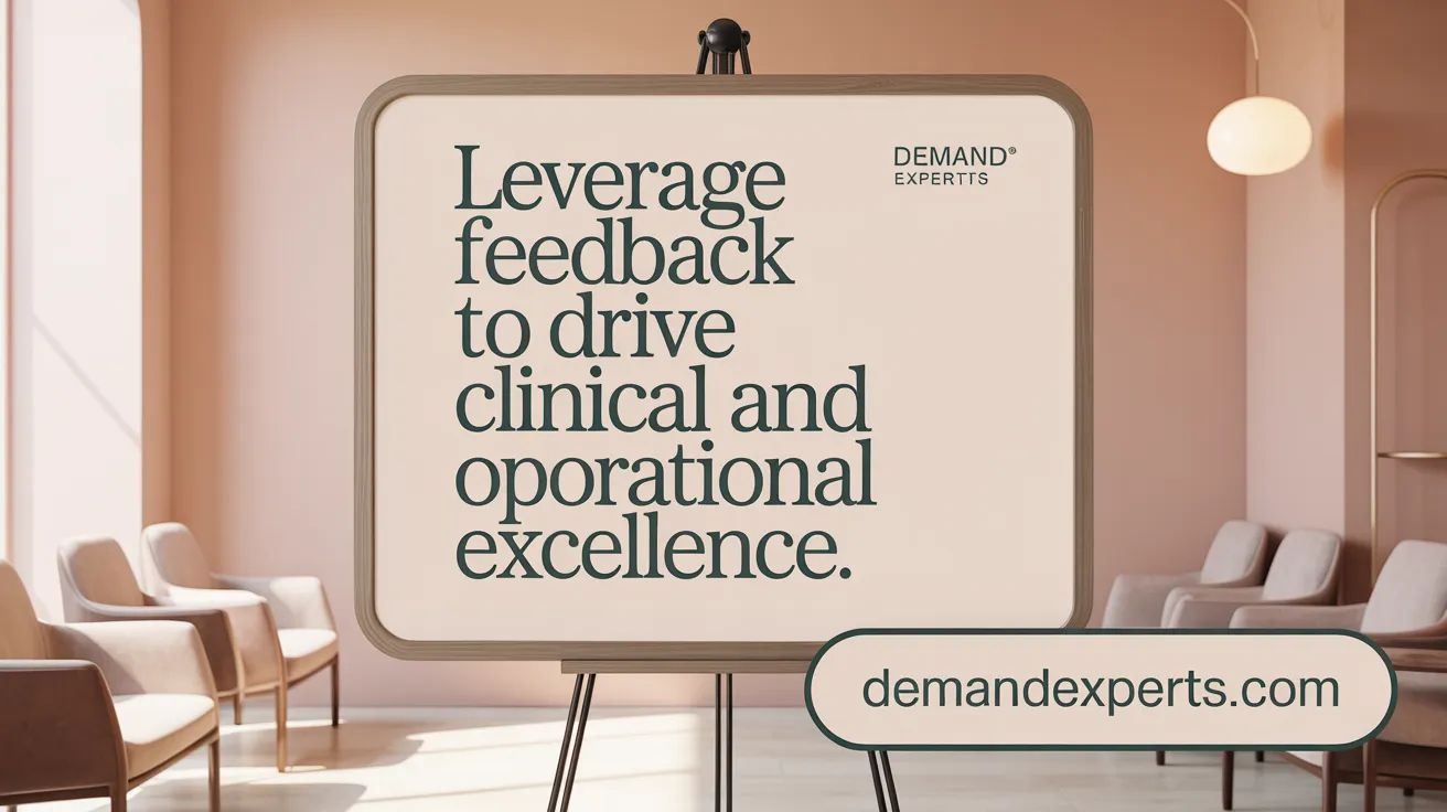 Leverage Feedback to Drive Clinical and Operational Excellence