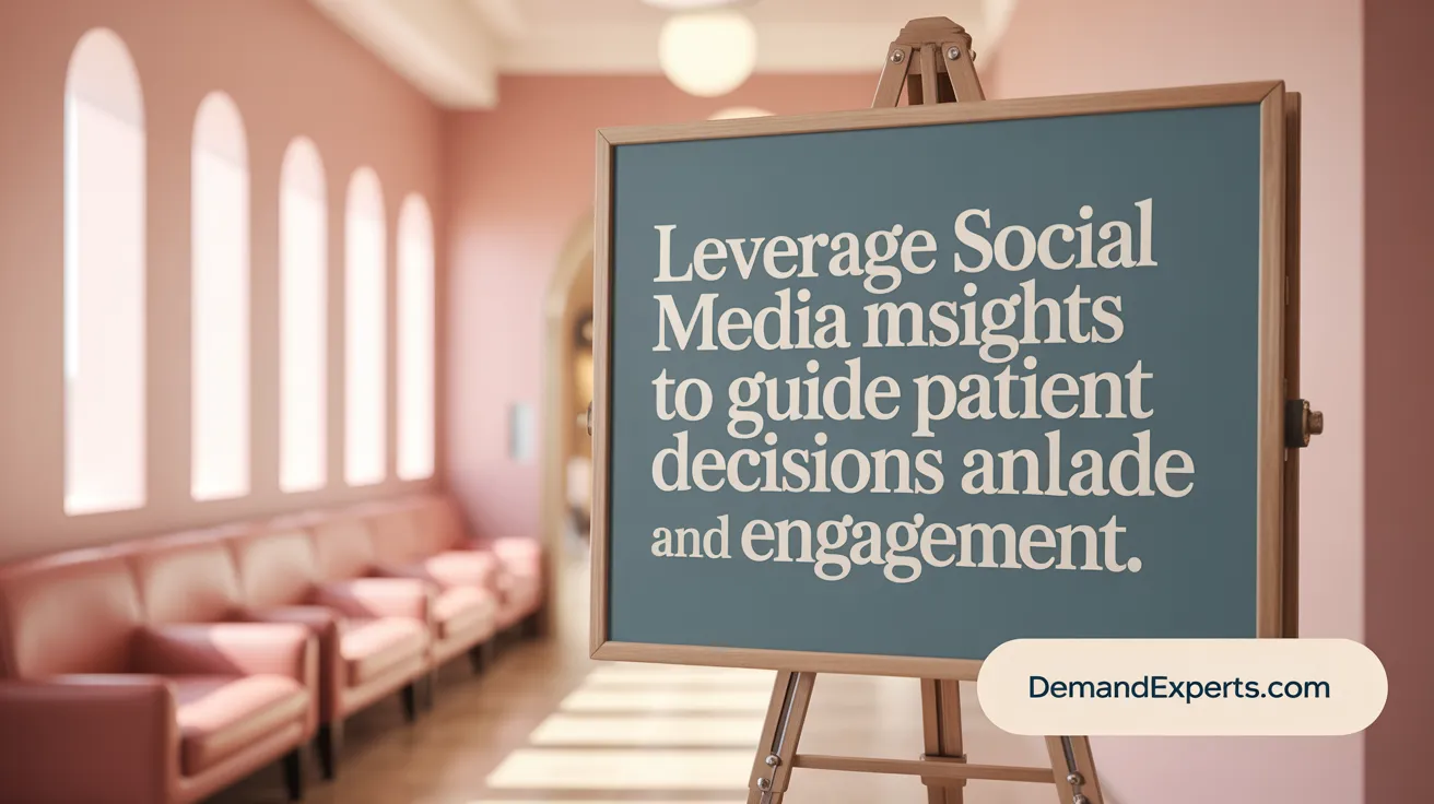 Leverage Social Media Insights to Guide Patient Decisions and Enhance Engagement
