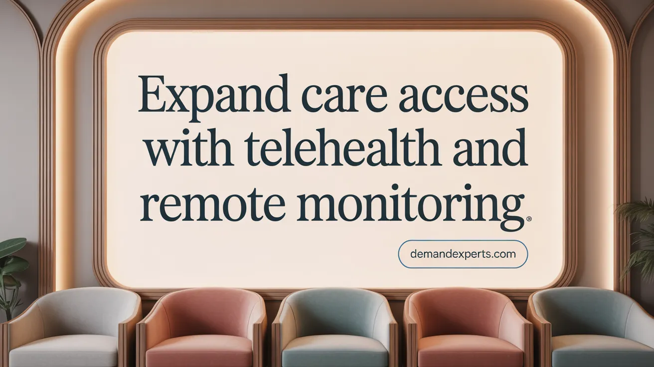 Expand Care Access with Telehealth and Remote Monitoring