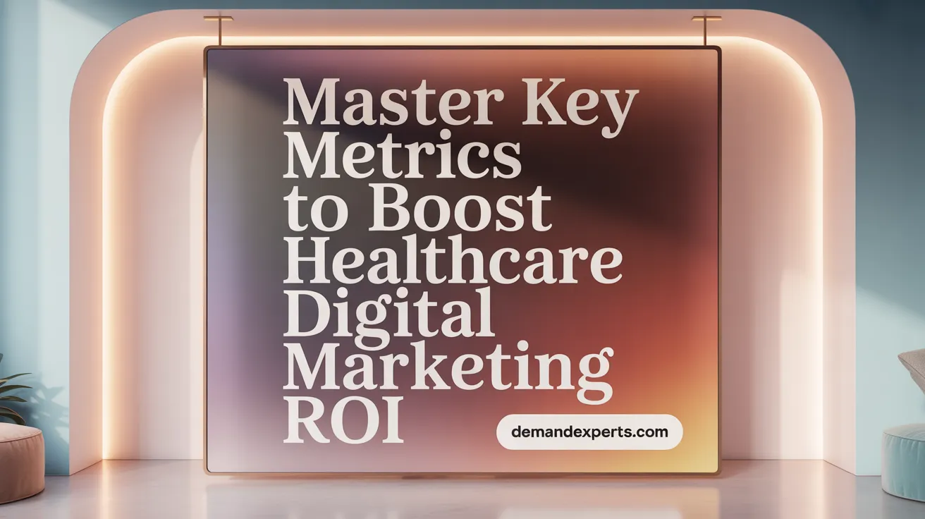 Master Key Metrics to Boost Healthcare Digital Marketing ROI
