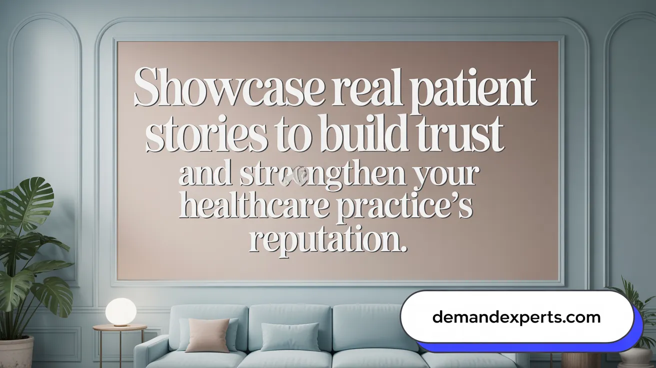Showcase real patient stories to build trust and strengthen your healthcare practice’s reputation.