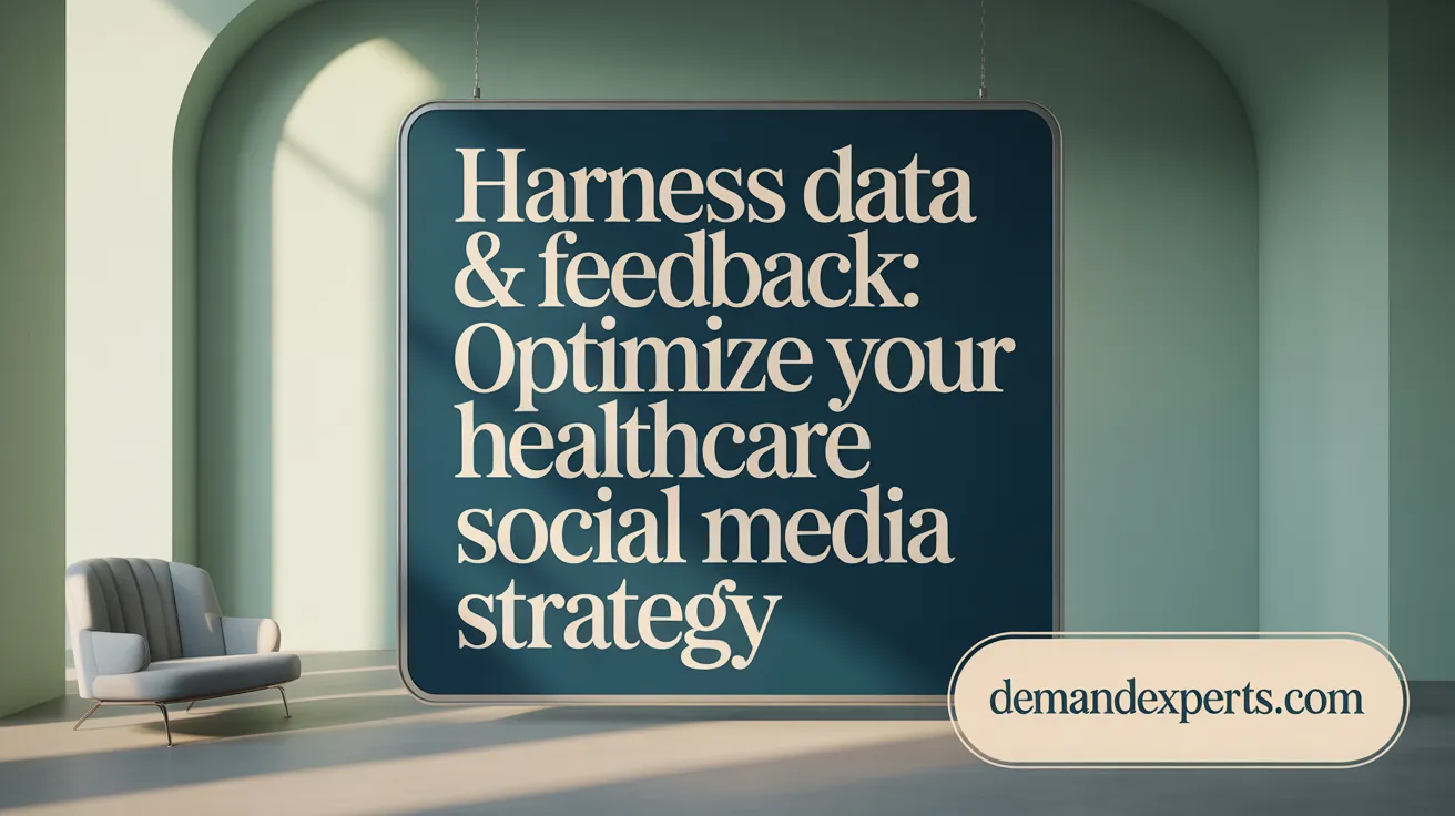 Harness Data &amp; Feedback: Optimize Your Healthcare Social Media Strategy