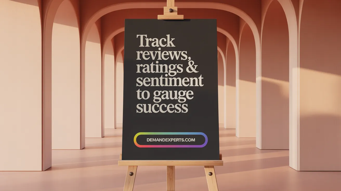 Track Reviews, Ratings &amp; Sentiment to Gauge Success