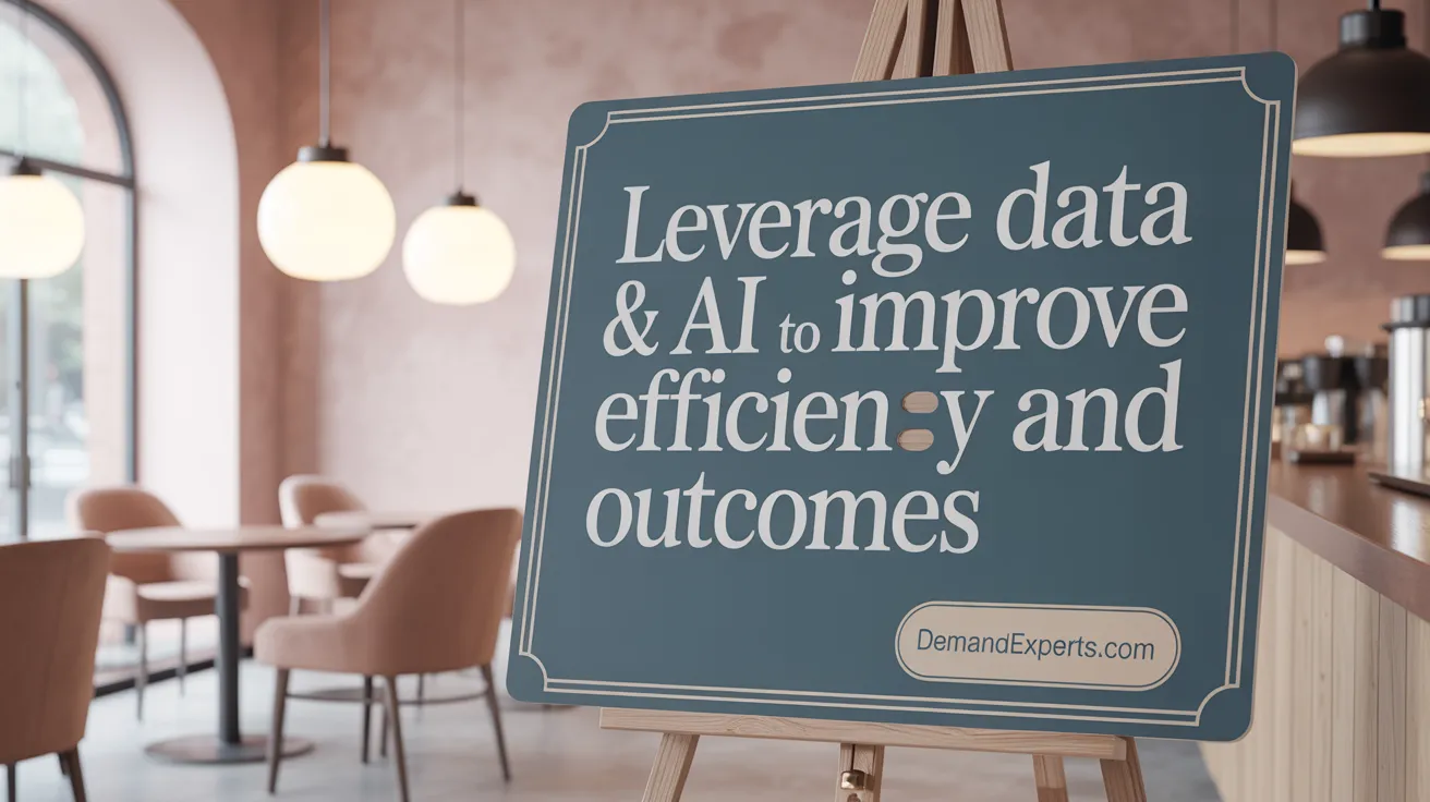 Leverage Data & AI to Improve Efficiency and Outcomes