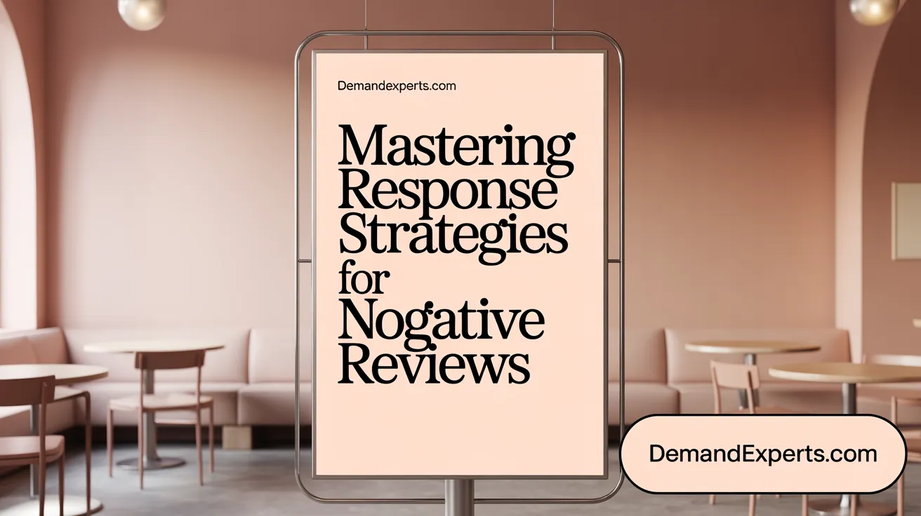 Mastering Response Strategies for Negative Reviews