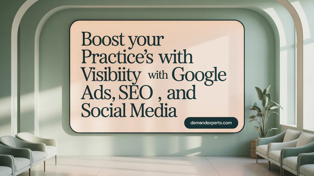 Boost Your Practice’s Visibility with Google Ads, SEO, and Social Media