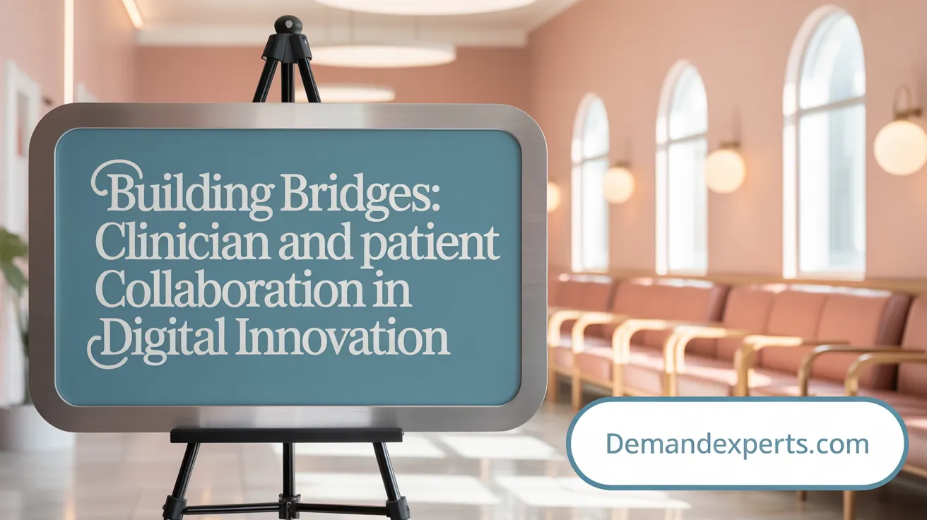 Building Bridges: Clinician and Patient Collaboration in Digital Innovation