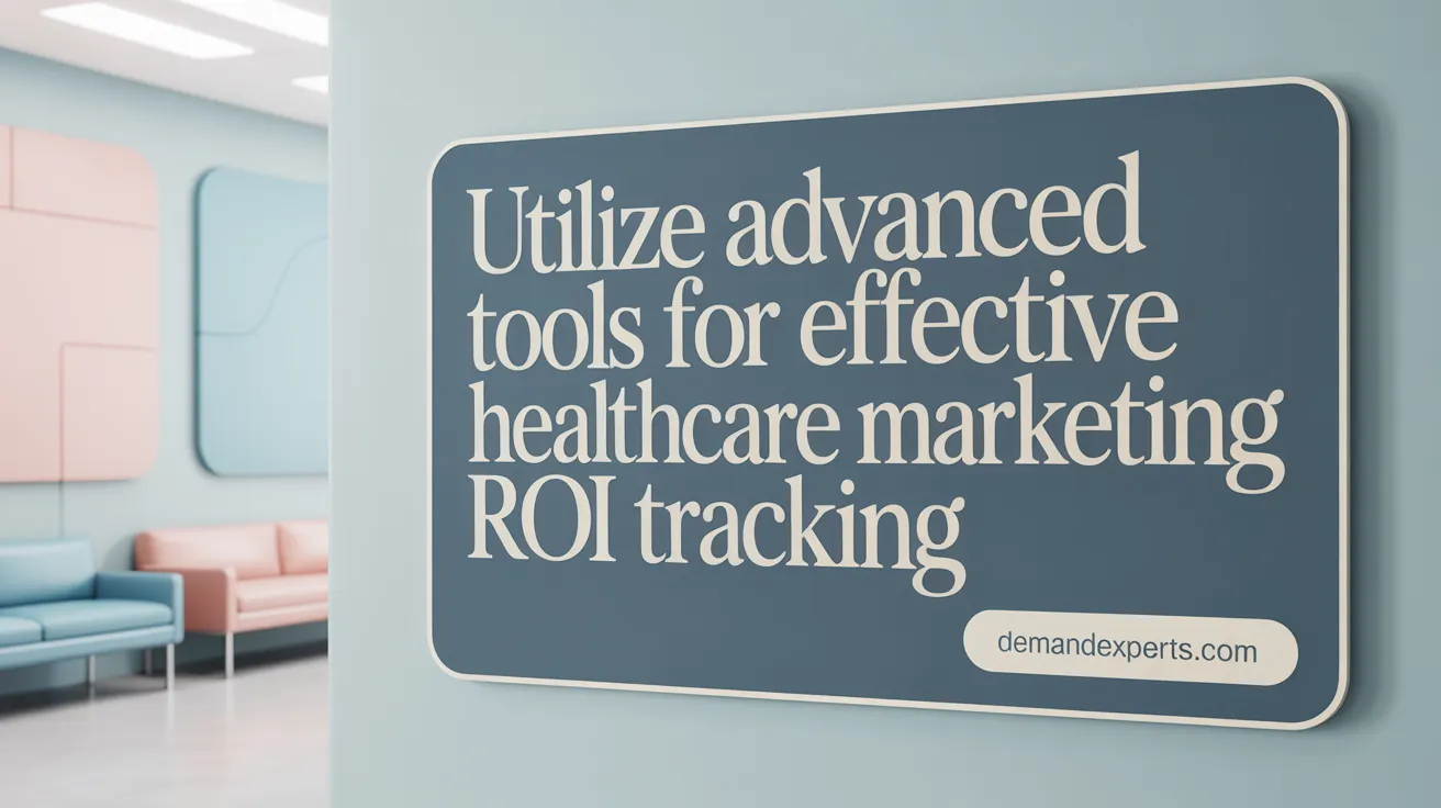 Utilize Advanced Tools for Effective Healthcare Marketing ROI Tracking