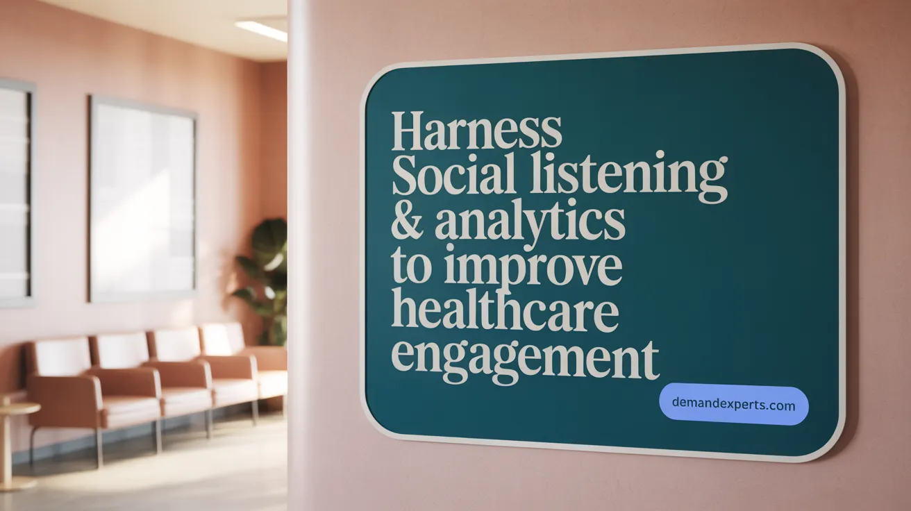 Harness Social Listening &amp; Analytics to Improve Healthcare Engagement