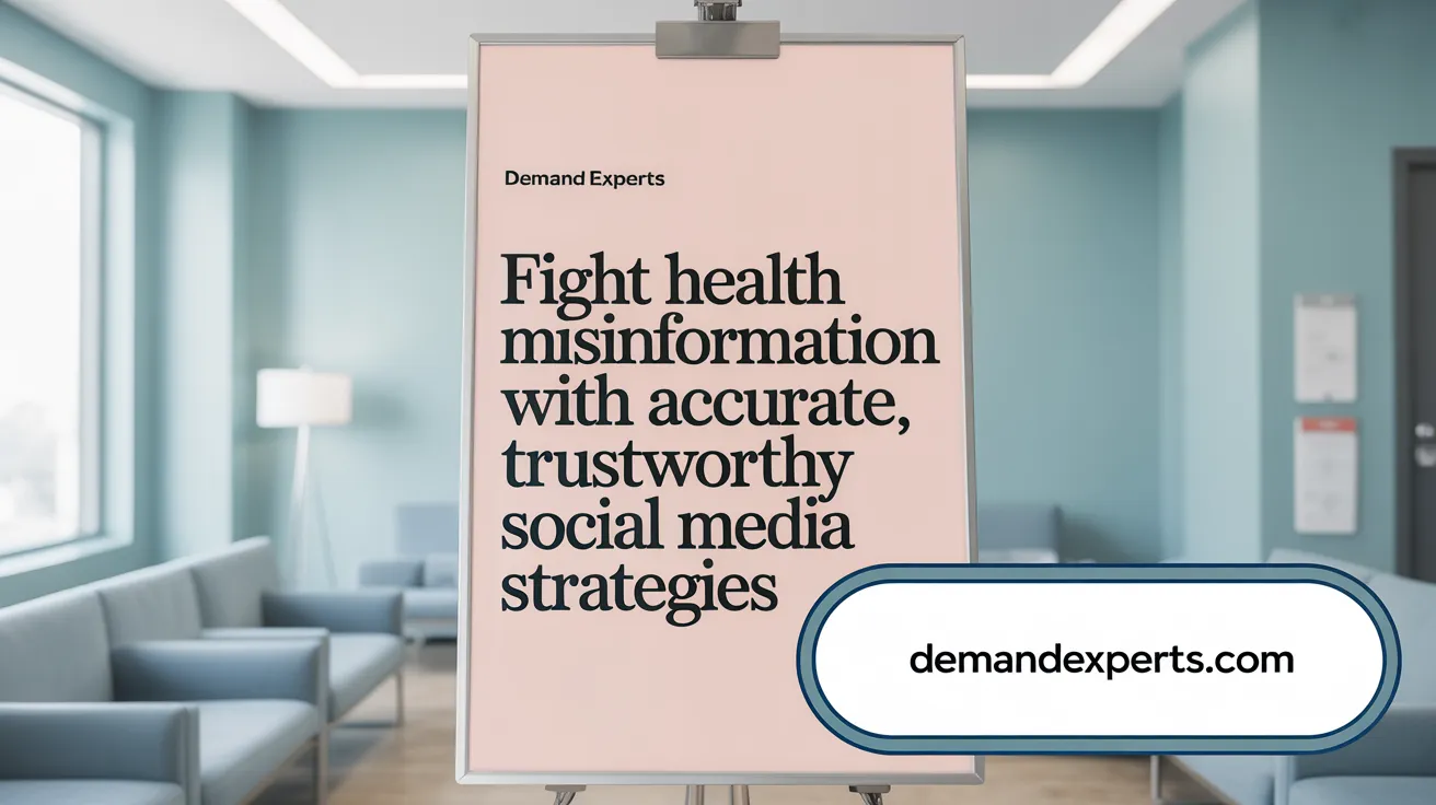 Fight Health Misinformation with Accurate, Trustworthy Social Media Strategies
