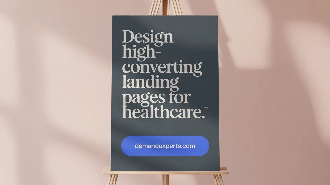 Design High-Converting Landing Pages for Healthcare