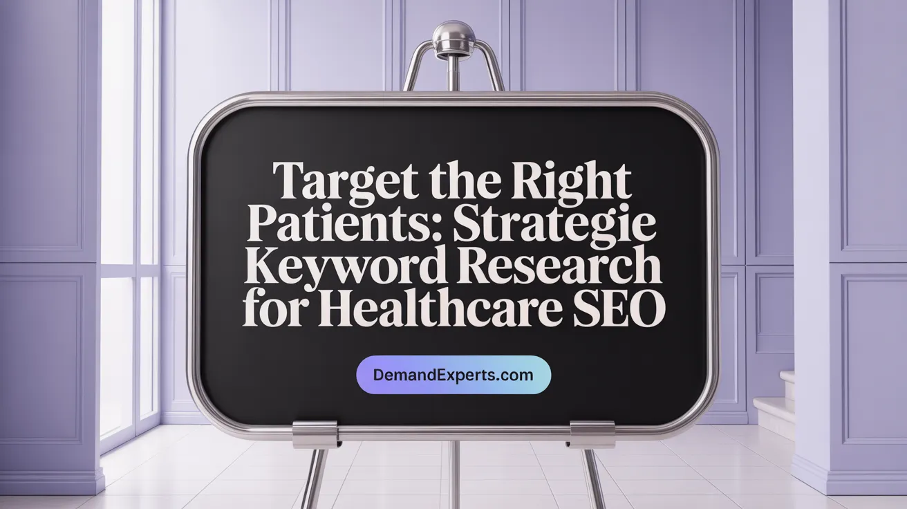 Target the Right Patients: Strategic Keyword Research for Healthcare SEO