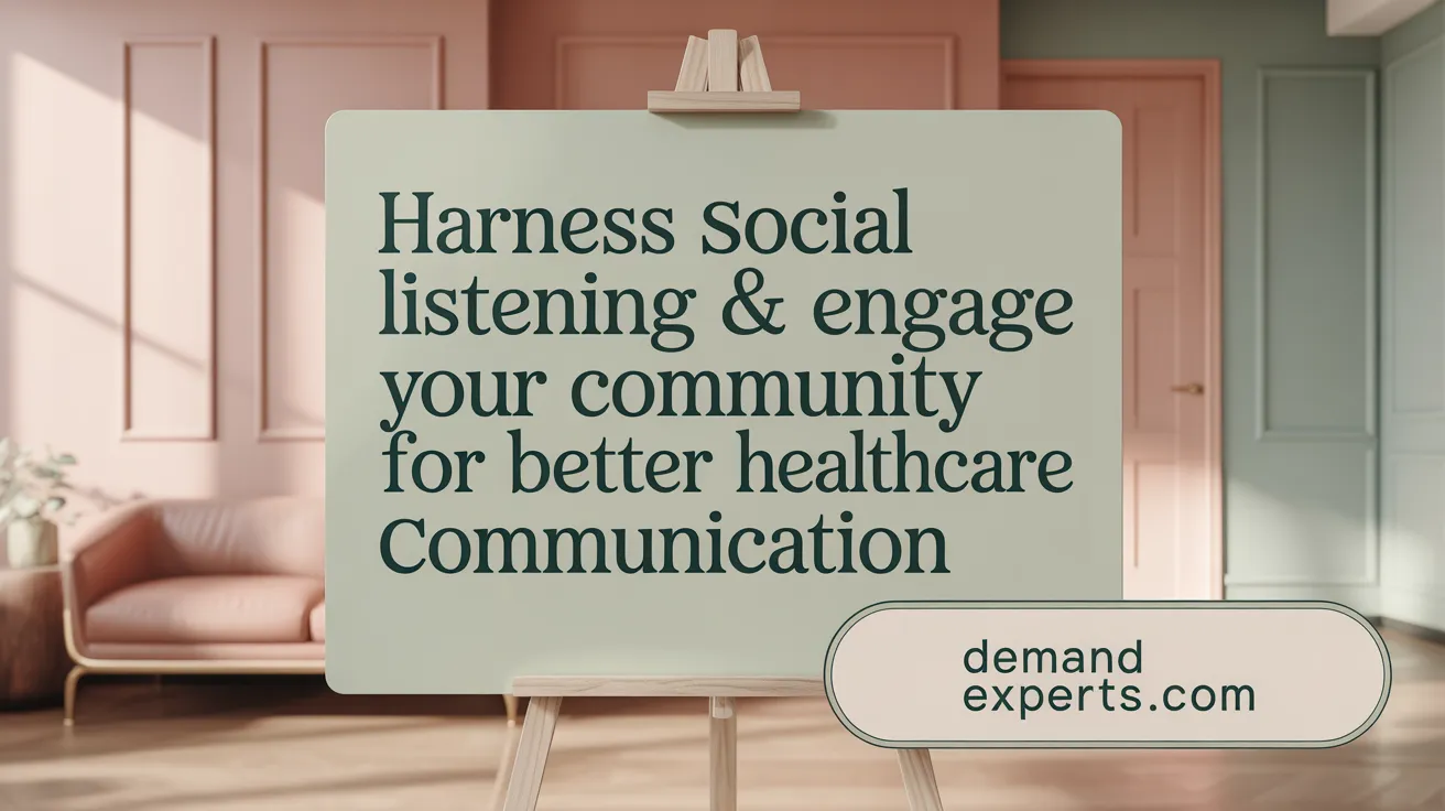 Harness Social Listening &amp; Engage Your Community for Better Healthcare Communication