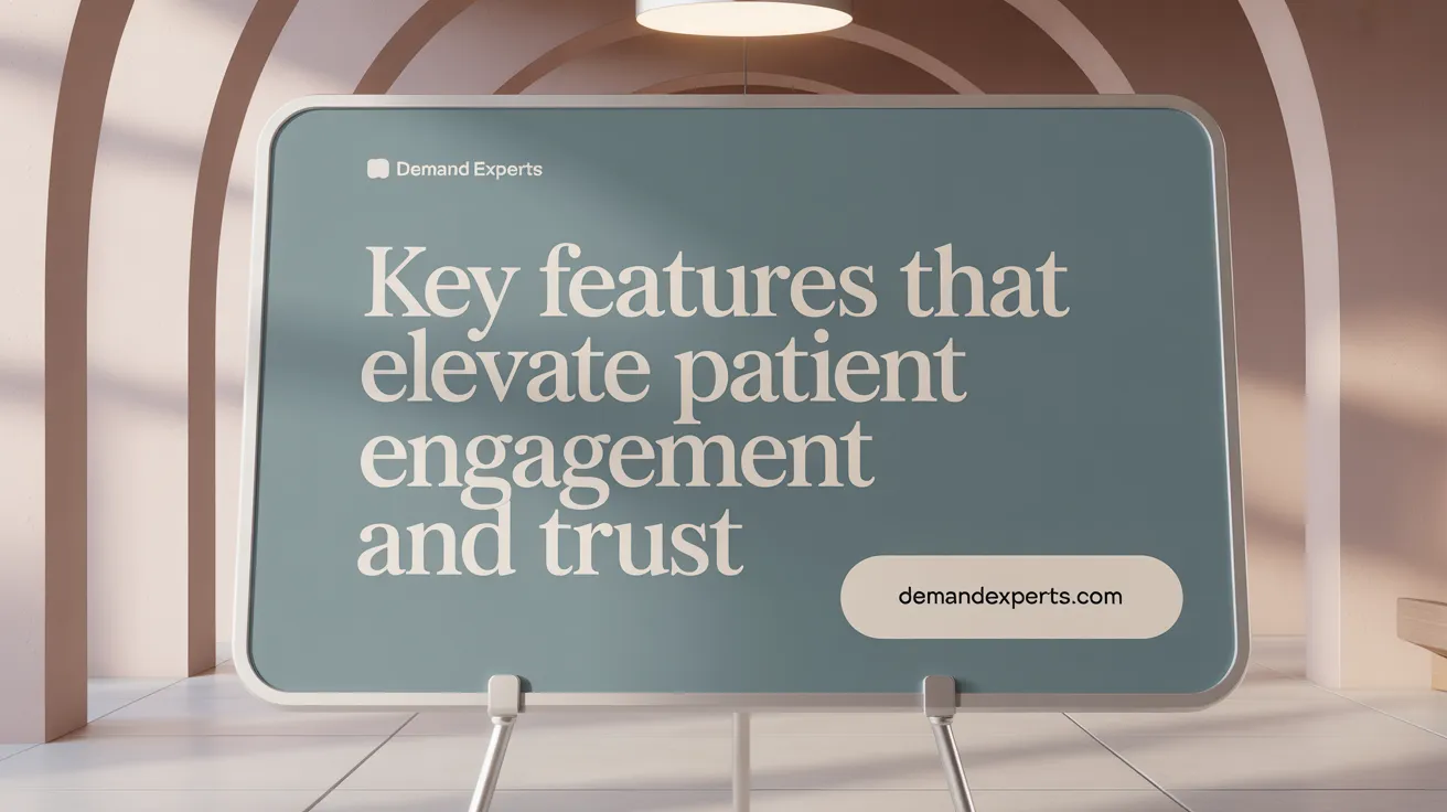Key Features That Elevate Patient Engagement and Trust
