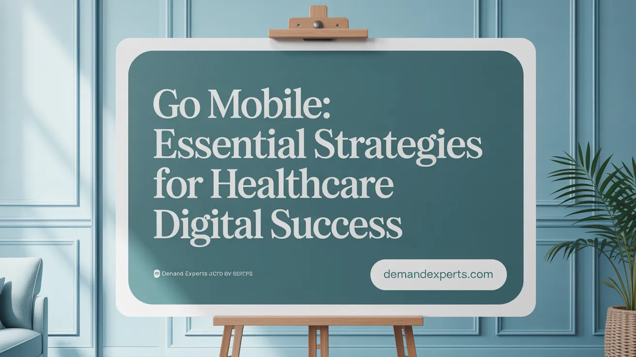 Go Mobile: Essential Strategies for Healthcare Digital Success