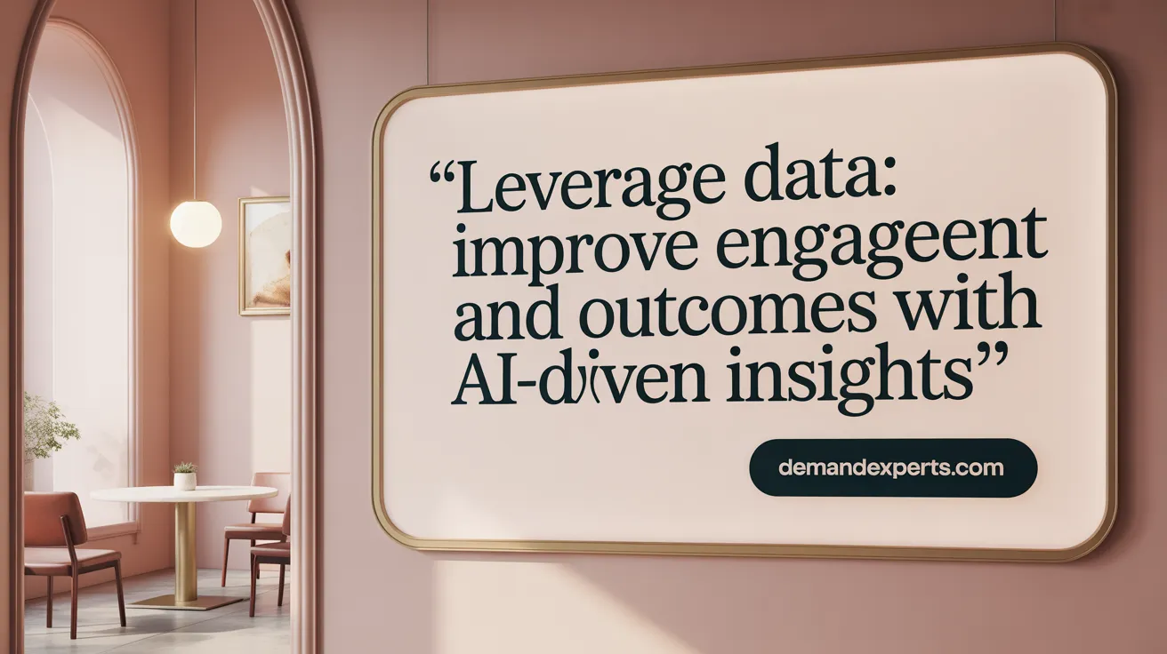 Leverage Data: Improve Engagement and Outcomes with AI-Driven Insights