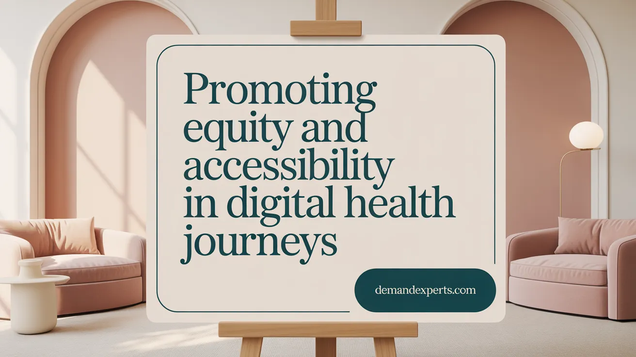 Promoting Equity and Accessibility in Digital Health Journeys