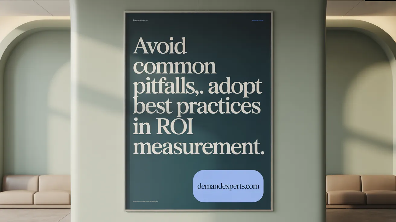 Avoid Common Pitfalls, Adopt Best Practices in ROI Measurement