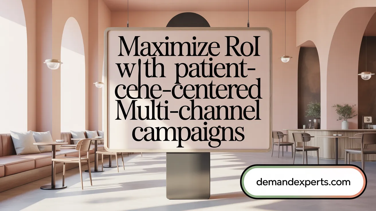 Maximize ROI with Patient-Centered Multi-Channel Campaigns