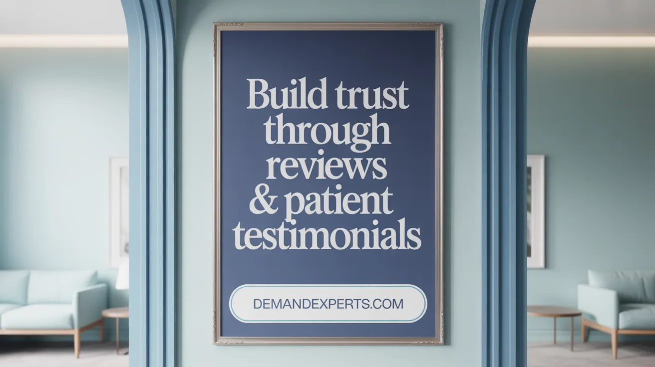 Build Trust Through Reviews &amp; Patient Testimonials