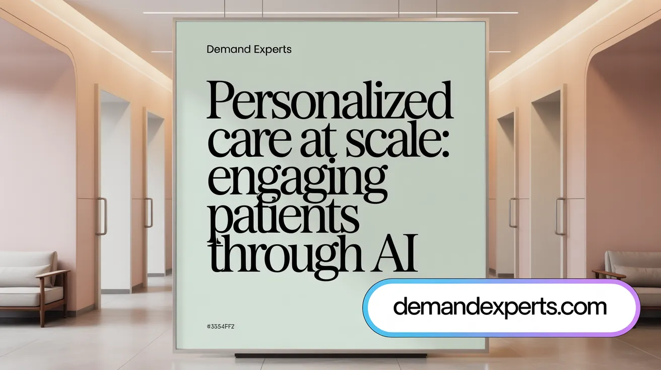 Personalized Care at Scale: Engaging Patients through AI