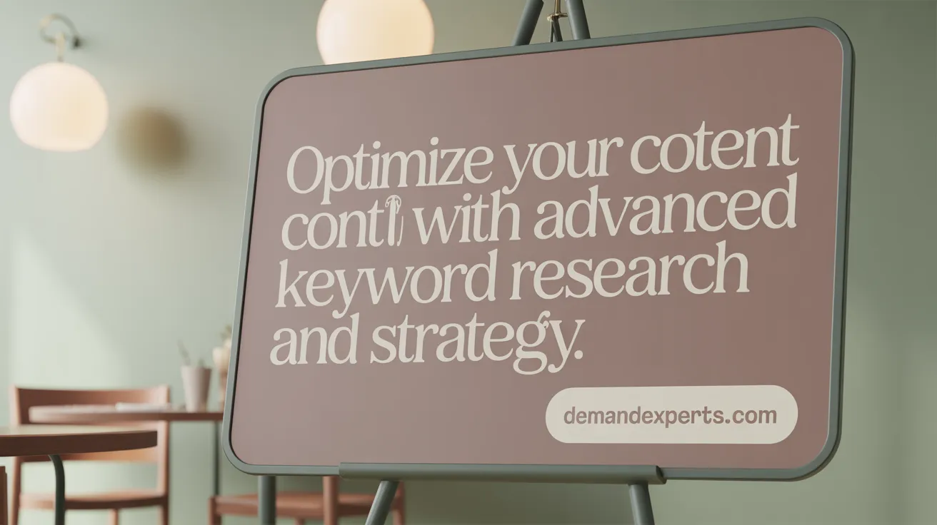 Optimize Your Content with Advanced Keyword Research and Strategy