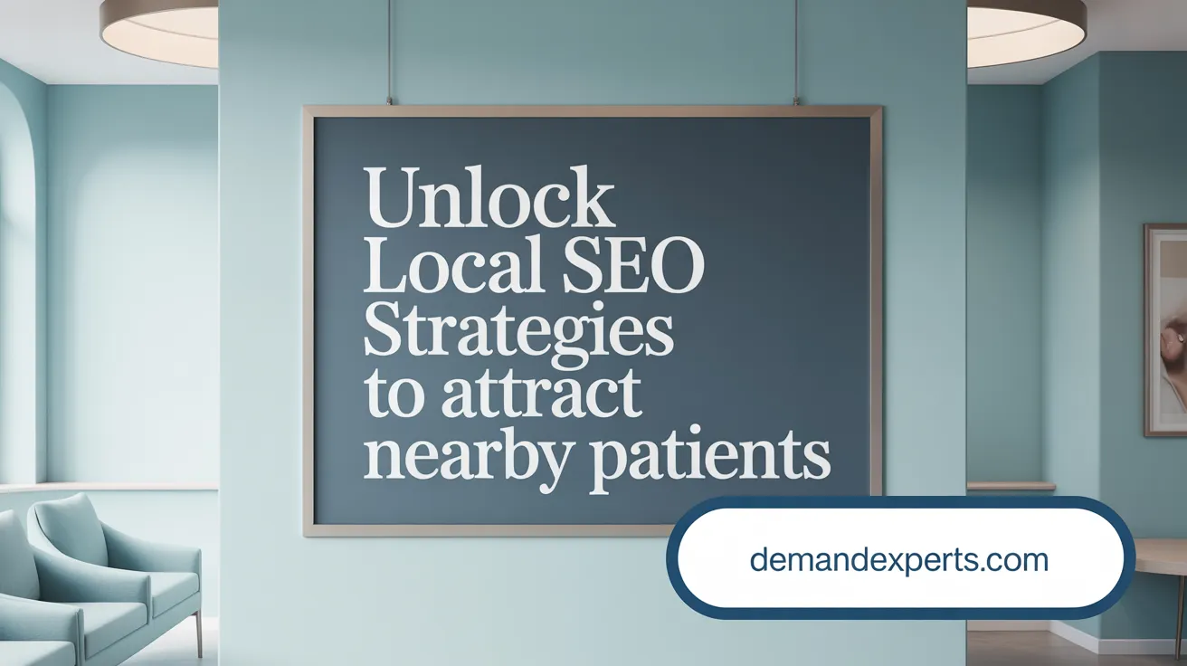 Unlock Local SEO Strategies to Attract Nearby Patients