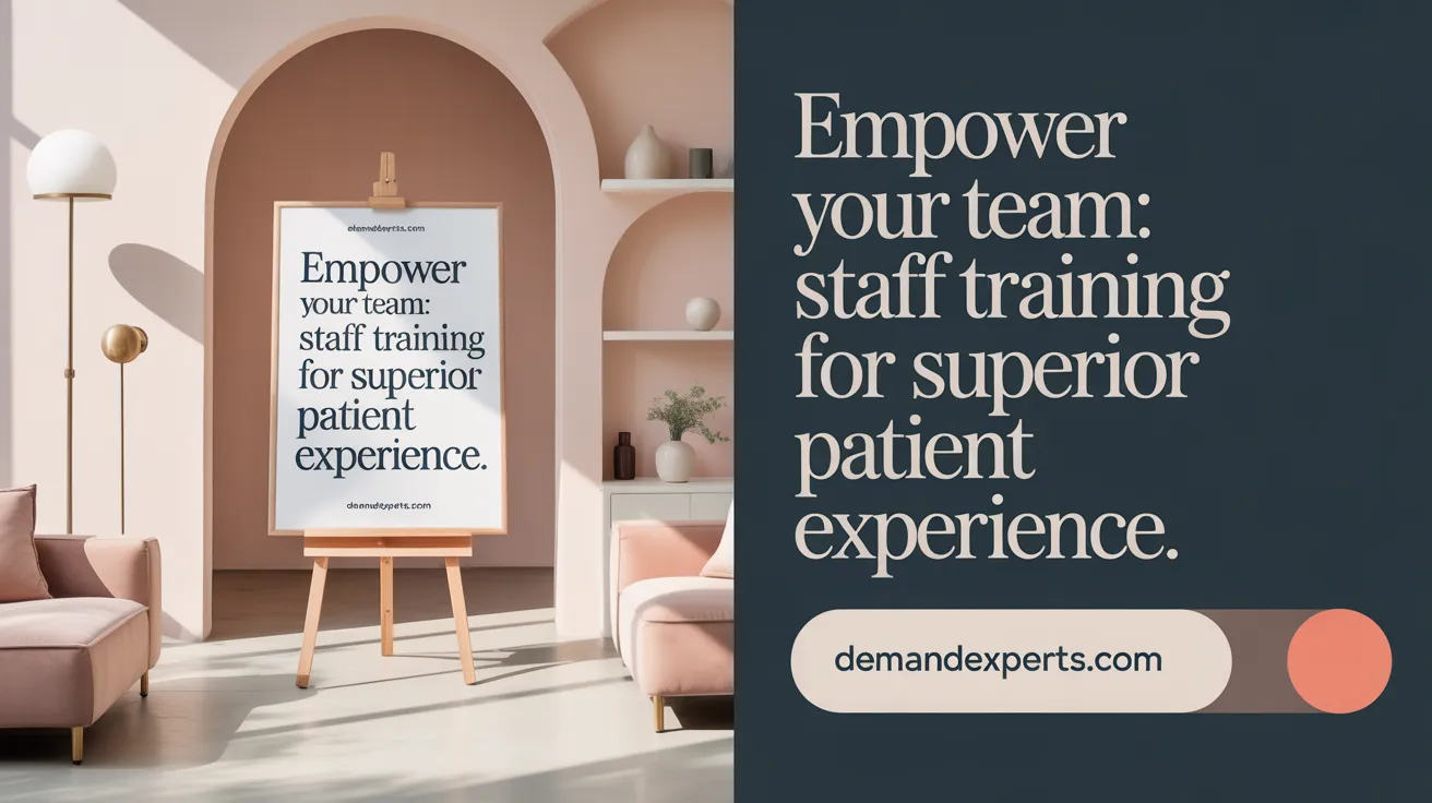 Empower Your Team: Staff Training for Superior Patient Experience