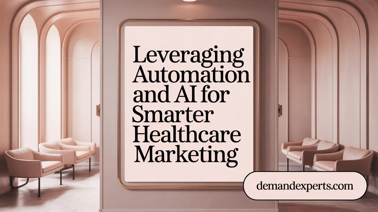 Leveraging Automation and AI for Smarter Healthcare Marketing