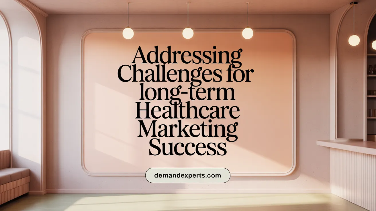 Addressing Challenges for Long-Term Healthcare Marketing Success