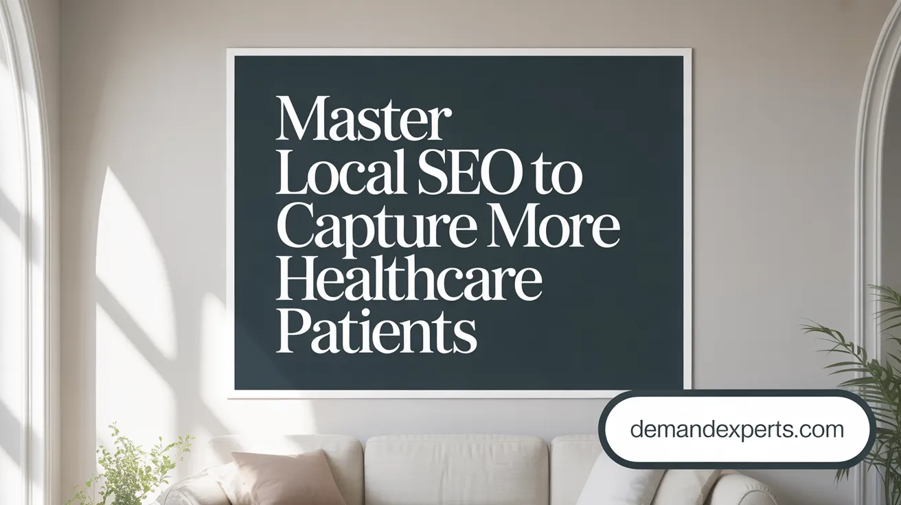 Master Local SEO to Capture More Healthcare Patients