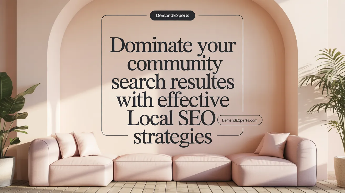 Dominate Your Community Search Results with Effective Local SEO Strategies