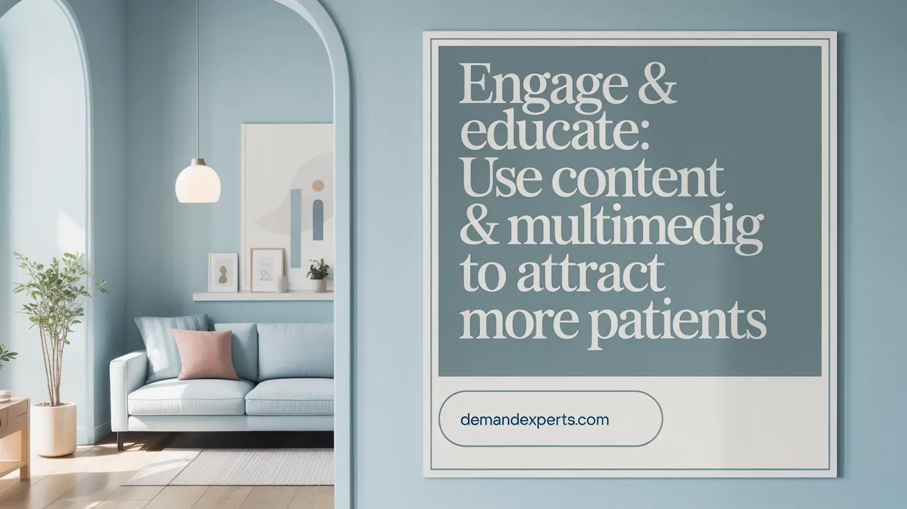 Engage &amp; Educate: Use Content &amp; Multimedia to Attract More Patients