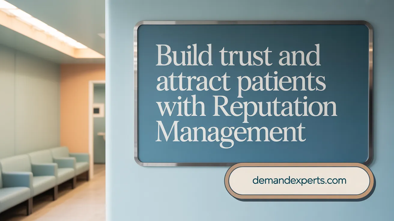 Build Trust and Attract Patients with Reputation Management