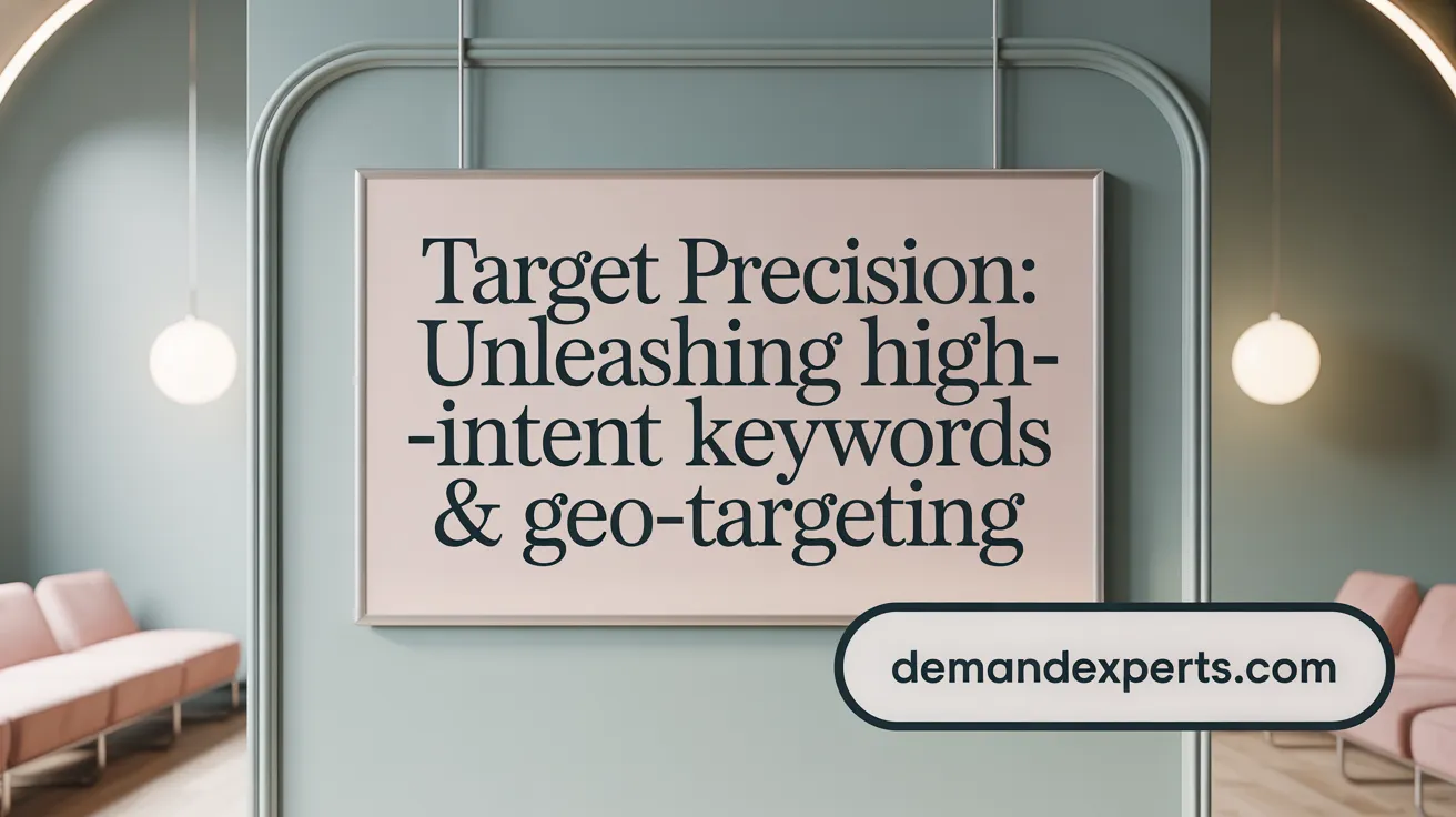 Target Precision: Unleashing High-Intent Keywords &amp; Geo-Targeting