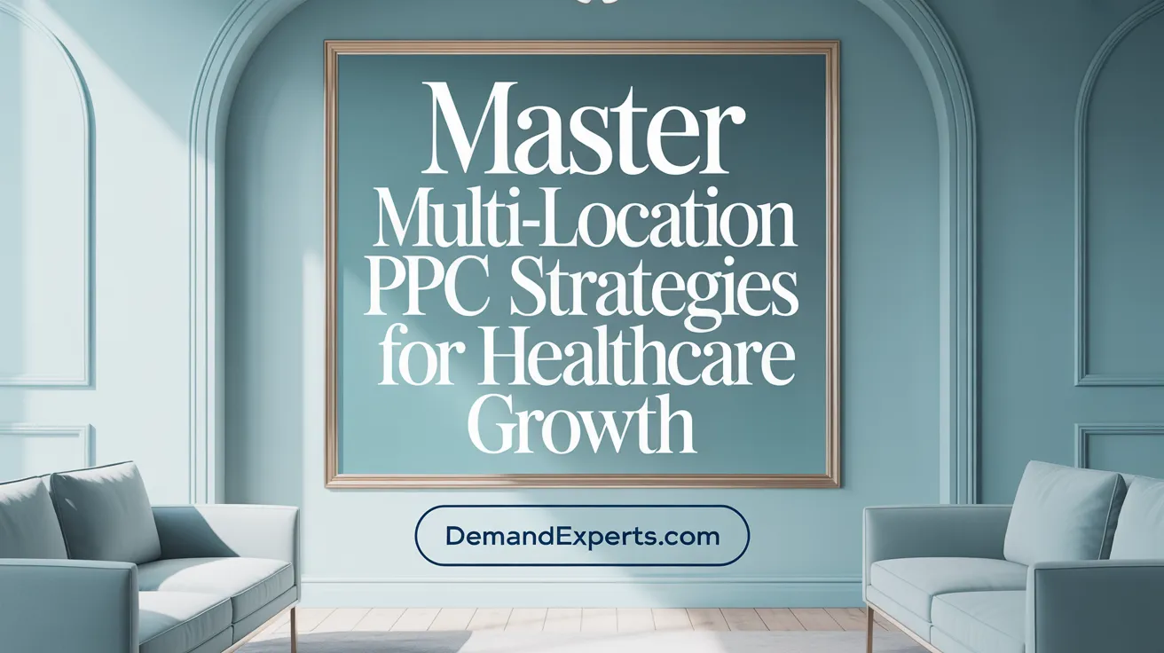 Master Multi-Location PPC Strategies for Healthcare Growth