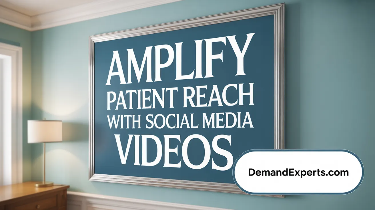 Amplify Patient Reach with Social Media Videos