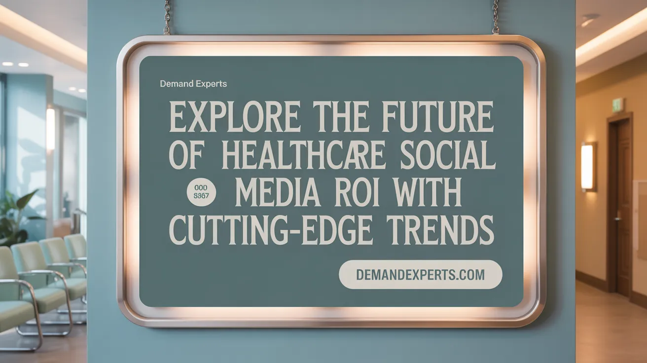 Explore the Future of Healthcare Social Media ROI with Cutting-Edge Trends