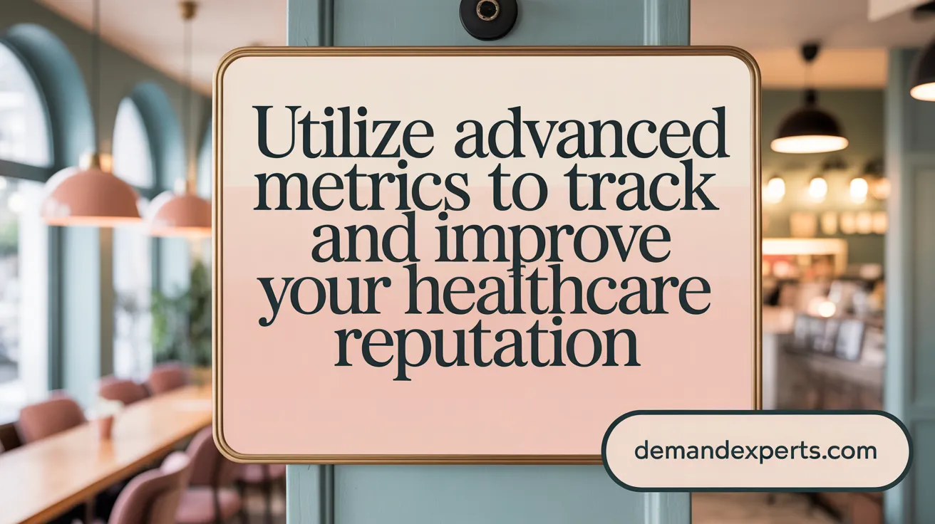 Utilize Advanced Metrics to Track and Improve Your Healthcare Reputation