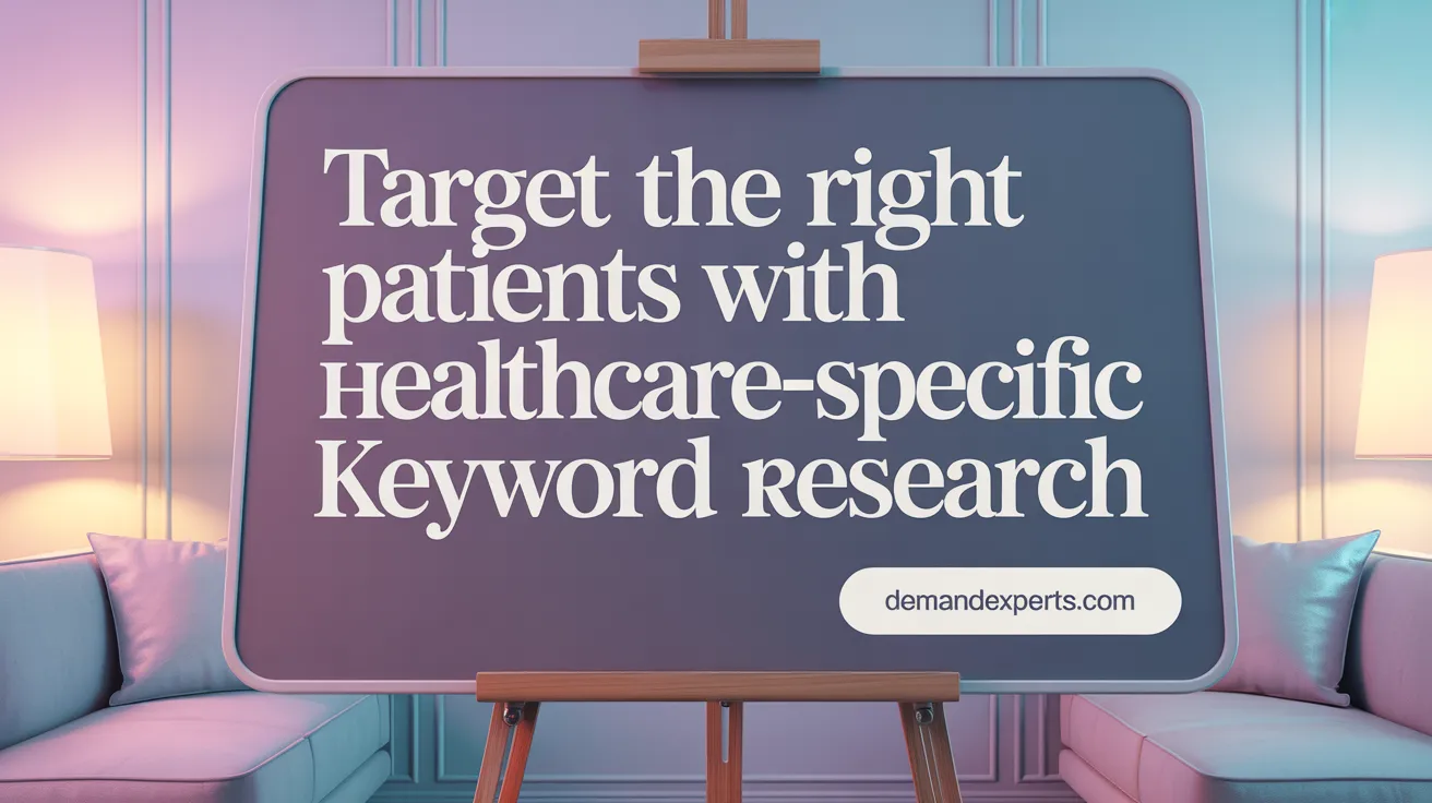 Target the Right Patients with Healthcare-Specific Keyword Research