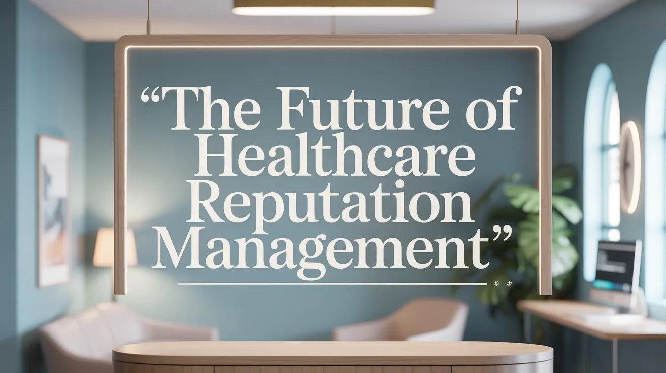The Future of Healthcare Reputation Management
