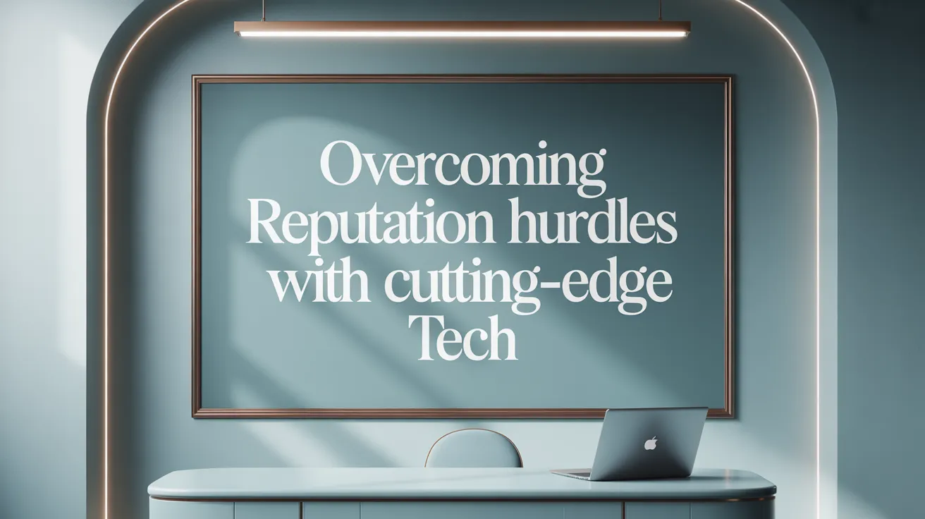 Overcoming Reputation Hurdles with Cutting-Edge Tech