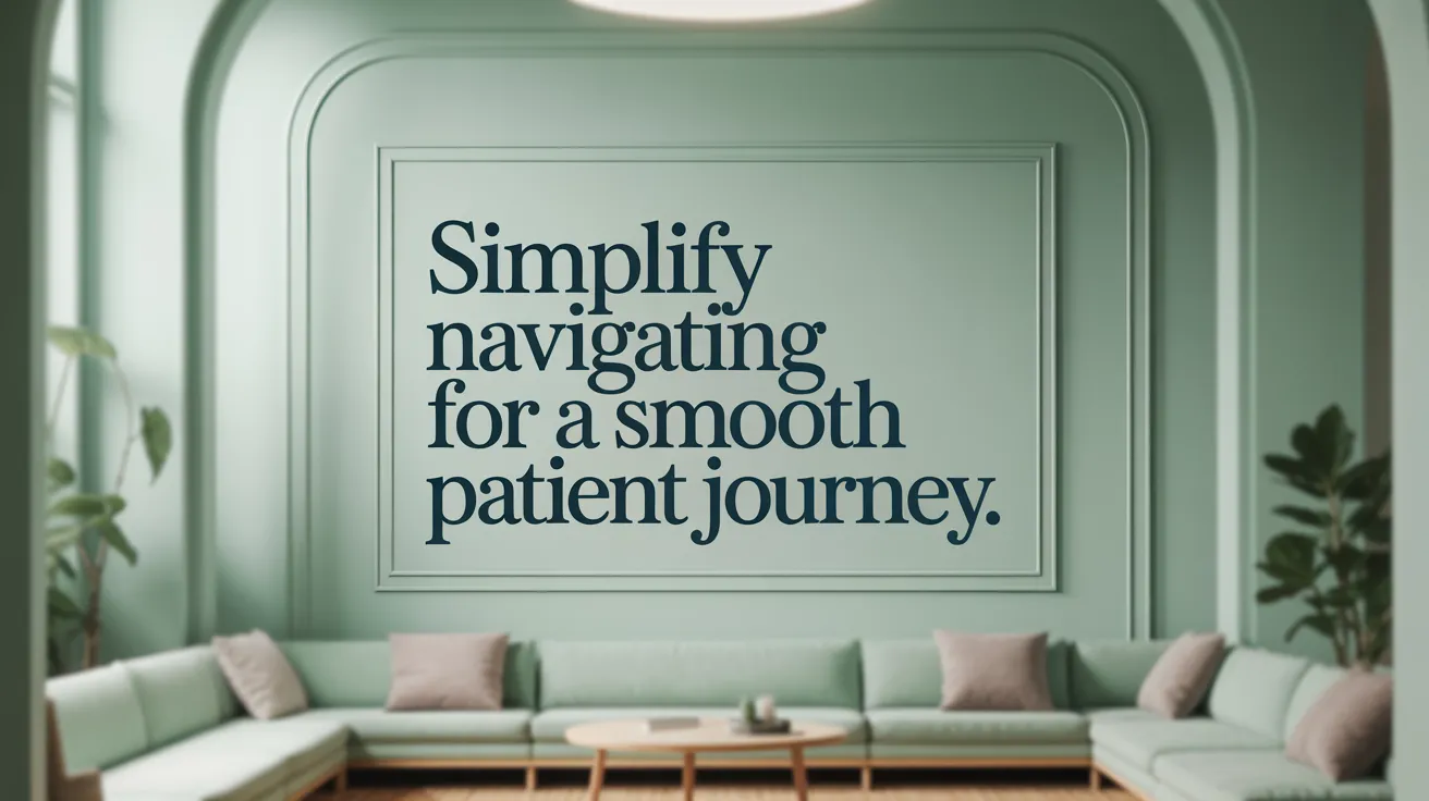 Simplify Navigation for a Smooth Patient Journey