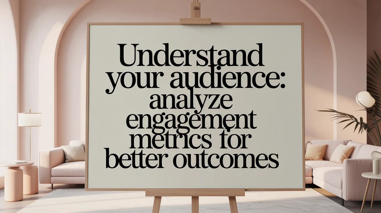 Understand Your Audience: Analyze Engagement Metrics for Better Outcomes