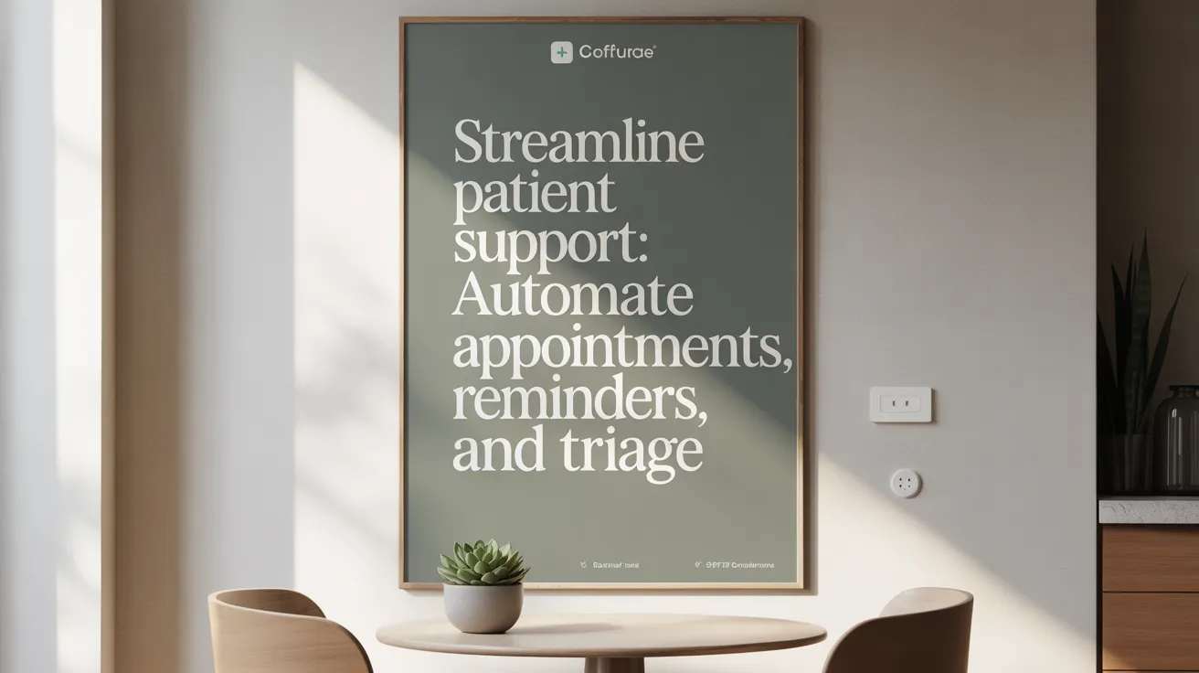 Streamline Patient Support: Automate Appointments, Reminders, and Triage