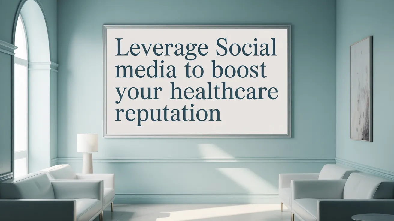 Leverage Social Media to Boost Your Healthcare Reputation