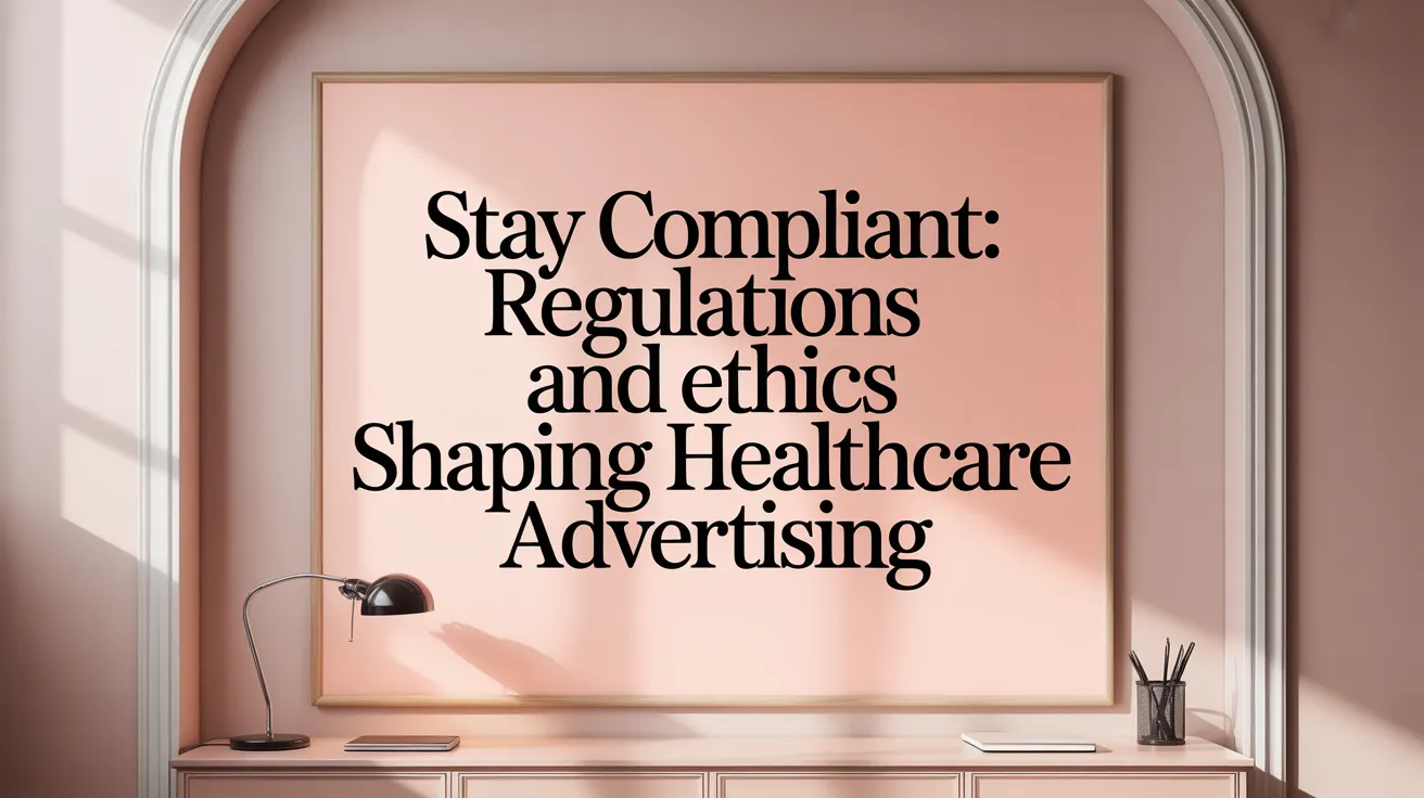 Stay Compliant: Regulations and Ethics Shaping Healthcare Advertising