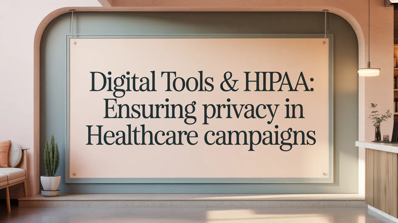 Digital Tools &amp; HIPAA: Ensuring Privacy in Healthcare Campaigns