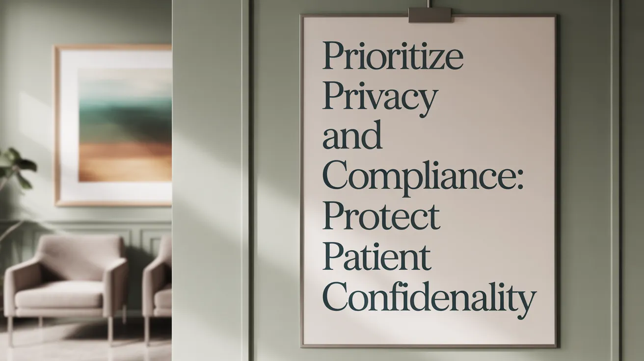Prioritize Privacy and Compliance: Protect Patient Confidentiality