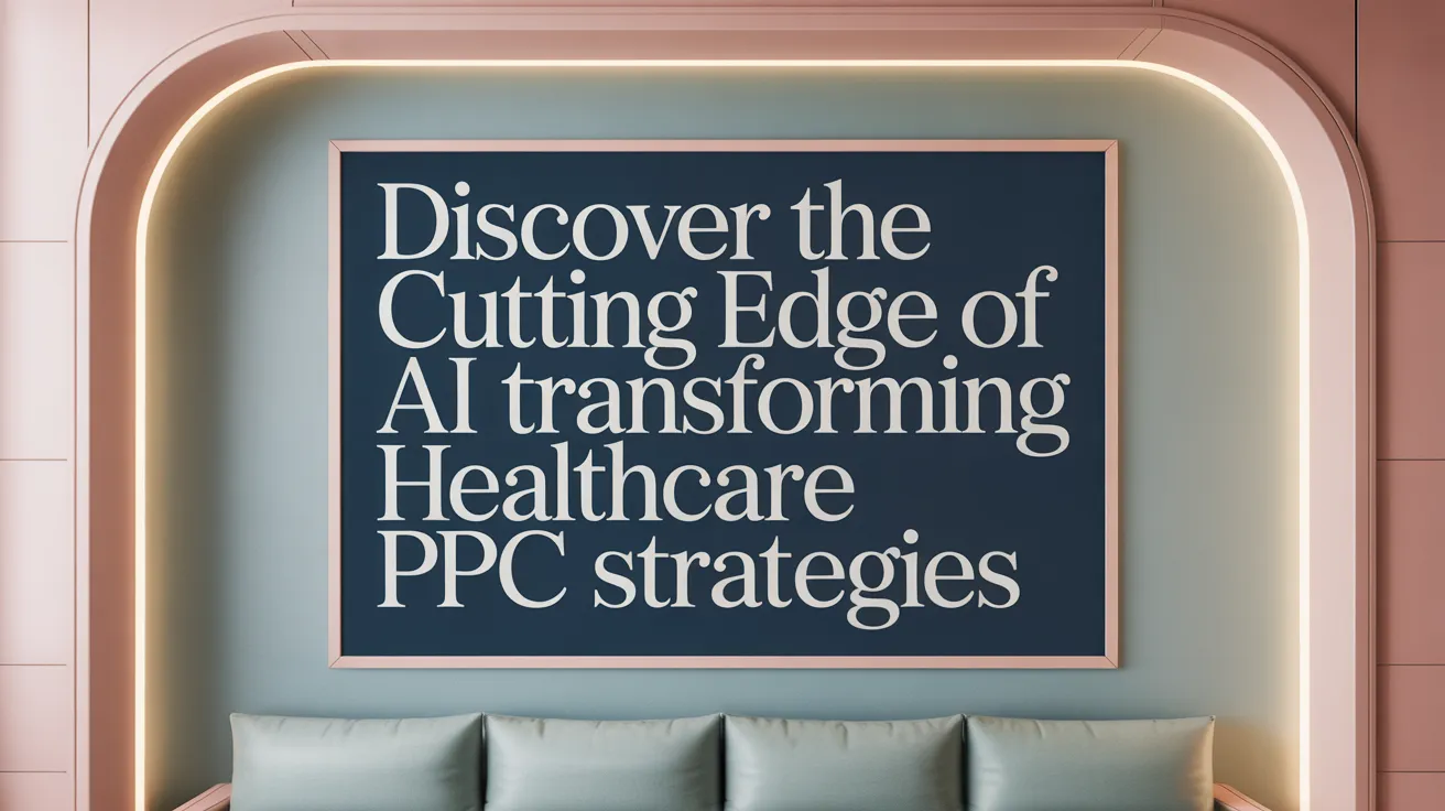 Discover the Cutting Edge of AI Transforming Healthcare PPC Strategies